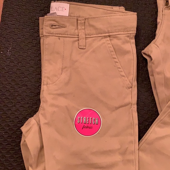 Khaki girl uniform pants - Picture 3 of 4
